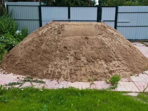 15 тонн песка
